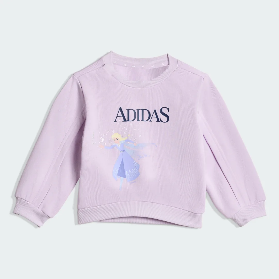 Detalle de CHÁNDAL Adidas Disney Frozen: comodidad y estilo para peques en color violeta