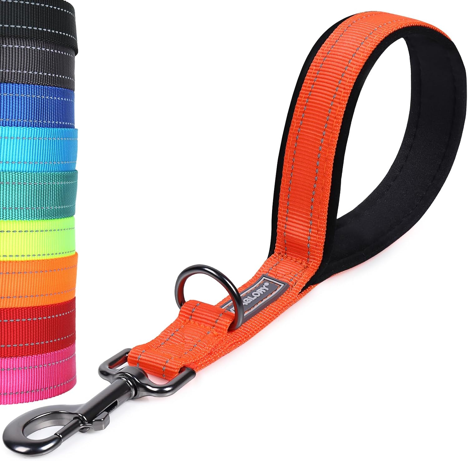 Thumbnail 6 de VIVAGLORY Closerok Traffic Short Dog Lead (61cm) with Padded Handle – Red