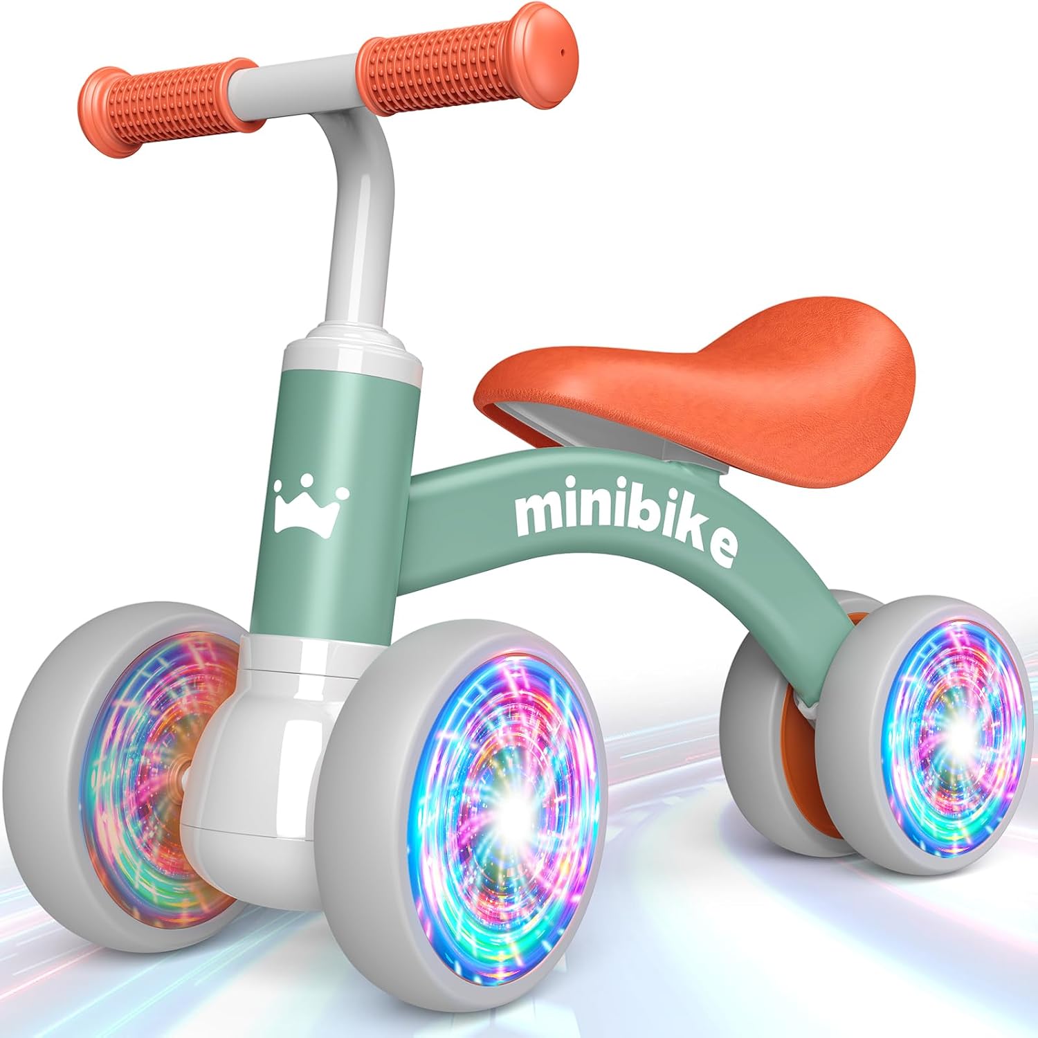 Thumbnail 6 de HappyGoLucky Balance Bike 1-2 Years 4 Wheels