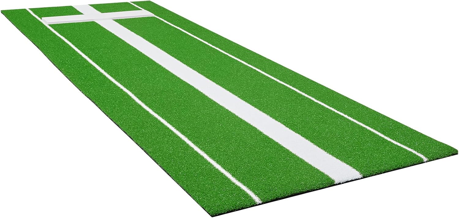 Detalle de VEVOR Softball Pitching Mat 10 x 3 ft
