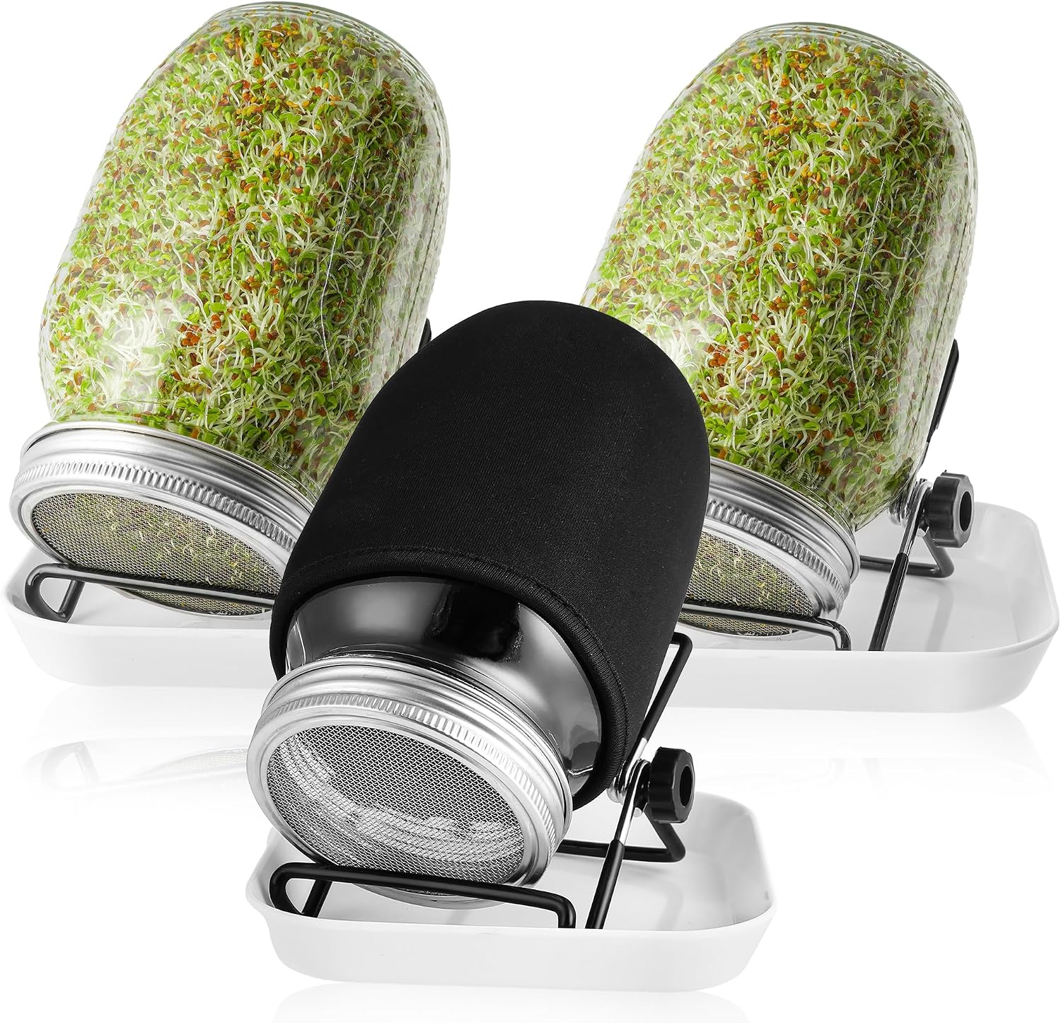 Detalle de Jokisa Sprossenglas 3er Set 1000 ml