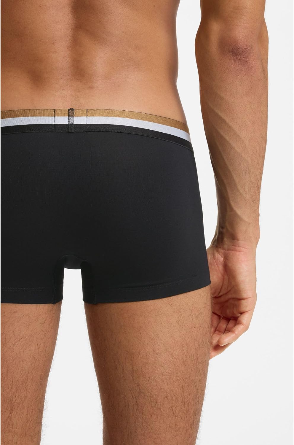 Detalle 2 de BOSS Trunk Homme – caleçon type trunk, taille standard, présenté en boîte