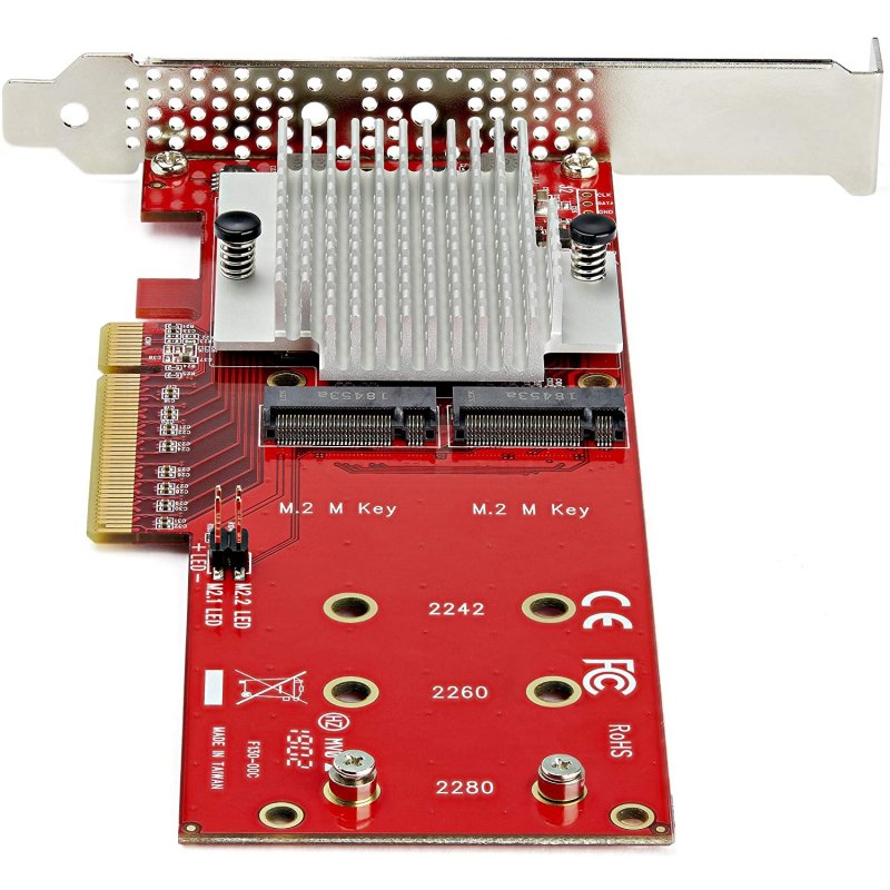 Thumbnail 2 de Startech Adaptador PCIe a M.2 PCIe 3.0 Dual