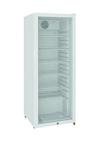 Detalle de METRO Professional GSC4240: Frigorífico para bebidas con puerta de cristal, 237 L, 4–18 °C