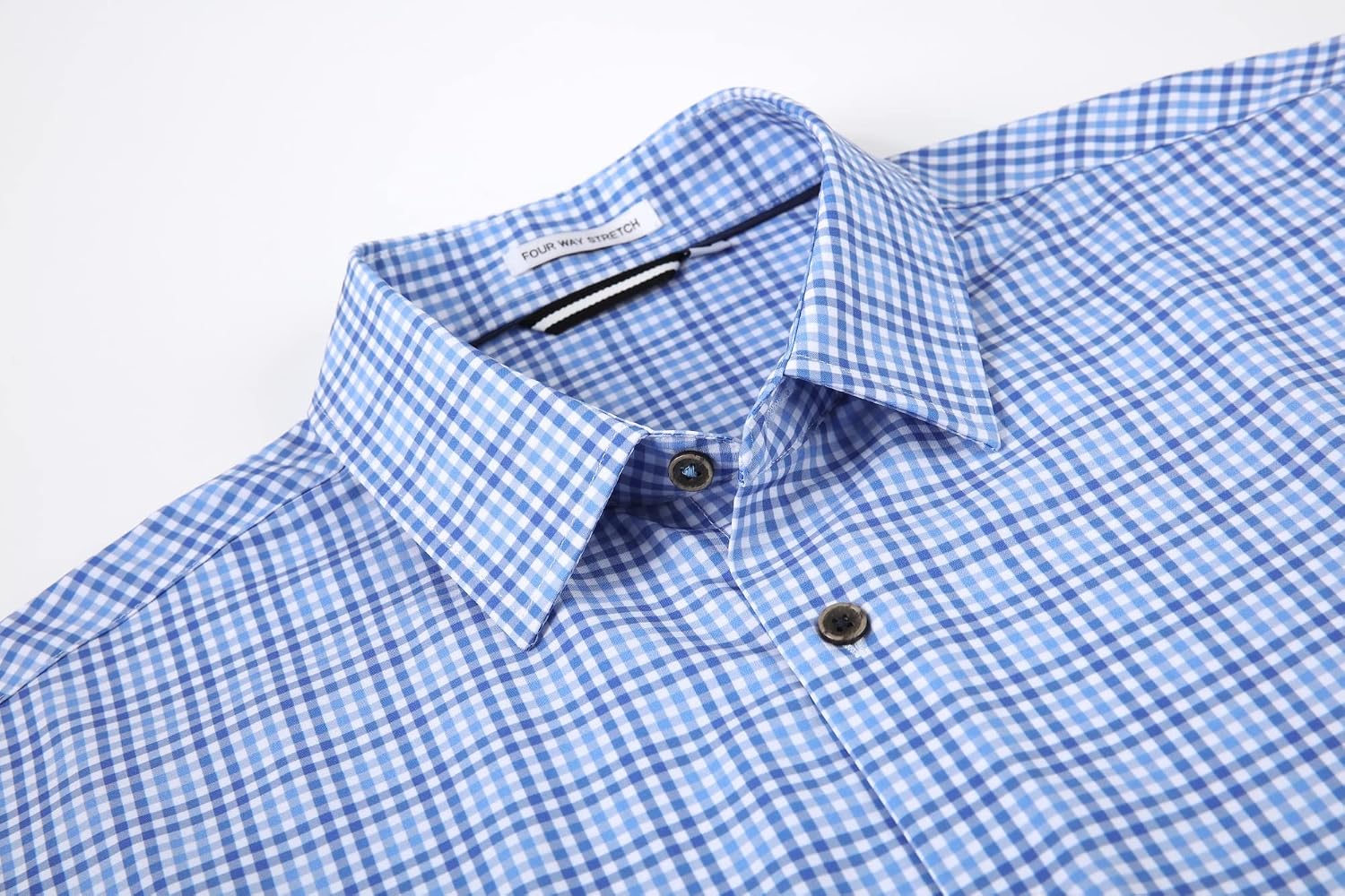 Detalle de Alex Vando Mens Button Down 4-Way Stretch Shirt