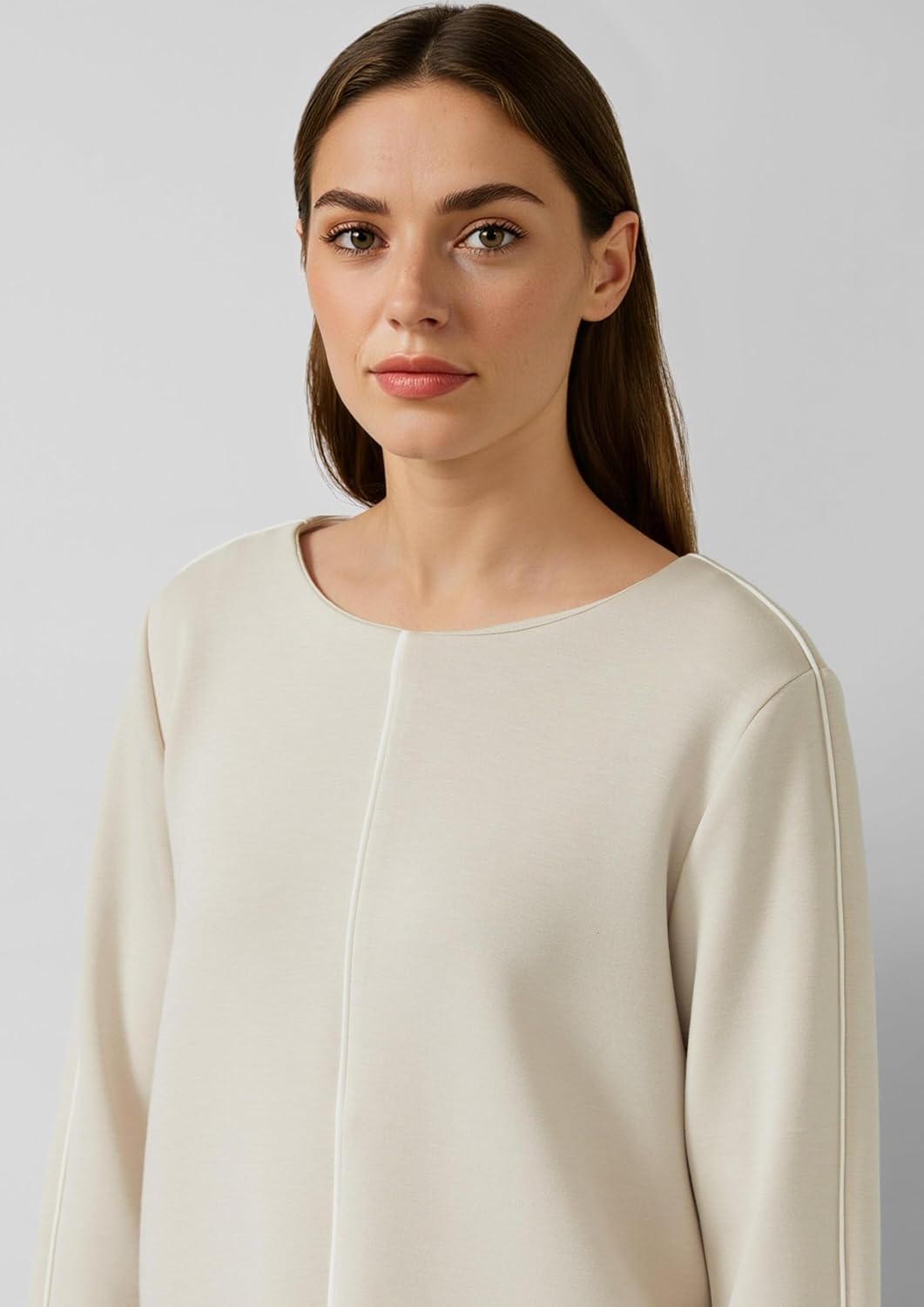 Thumbnail 2 de s.Oliver T-Shirt aus Baumwolle mit Label-Print – relaxt fit, U-Boot-Ausschnitt