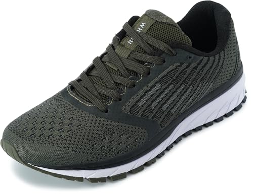 Detalle de WHITIN Laufschuhe Herren – Turnschuhe Armee Grün 40