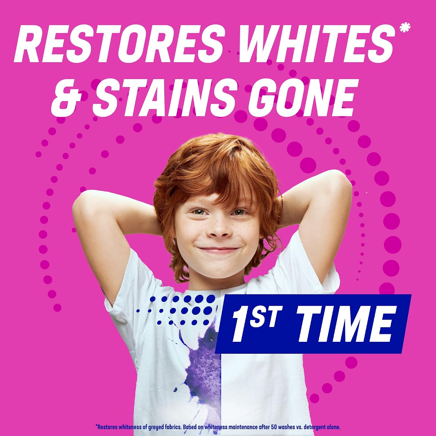 Detalle de Vanish Gold Crystal White Stain Remover Powder, 2.4kg — Oxi Action for Quick Wash