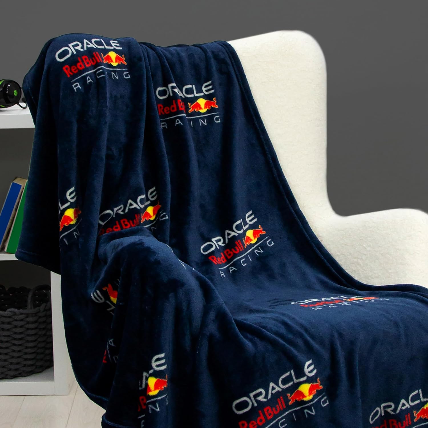 Thumbnail 2 de Oracle Red Bull Racing Manta polar súper suave tamaño 100 🏁