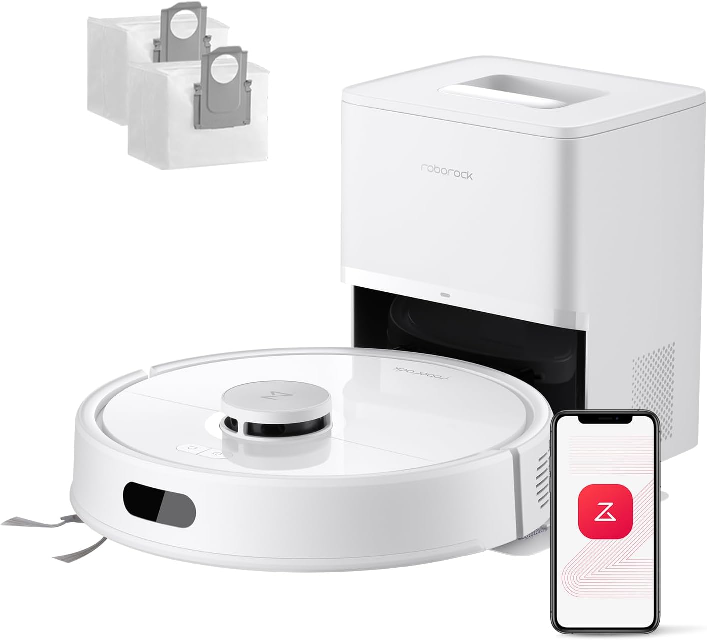 Detalle de Roborock Q7 L5+ 🧹 Robot Aspirador y Fregador Autovaciado