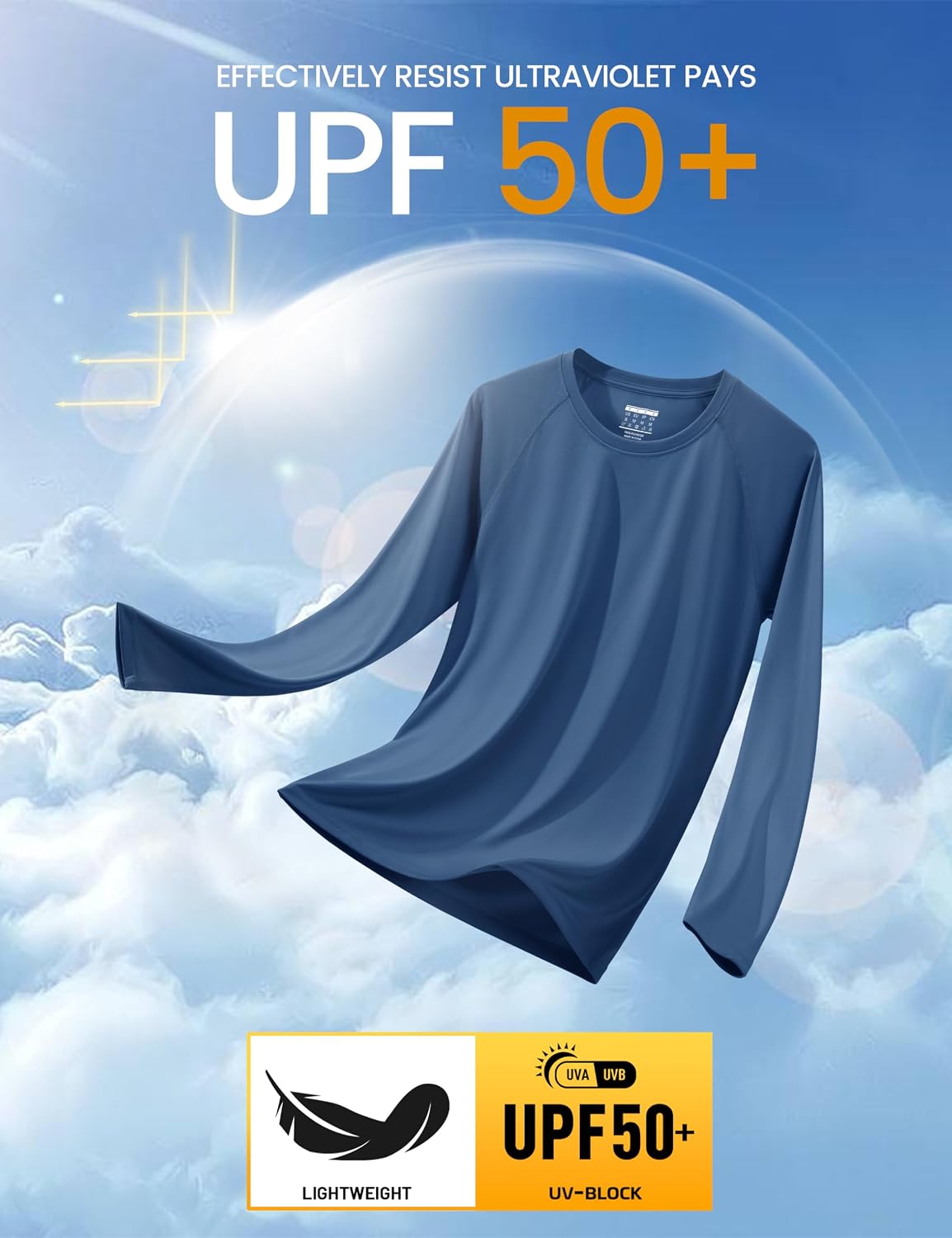 Detalle de MAGCOMSEN MCSFSCX-144 Men's Long Sleeve UPF 50+ Sun Shirt