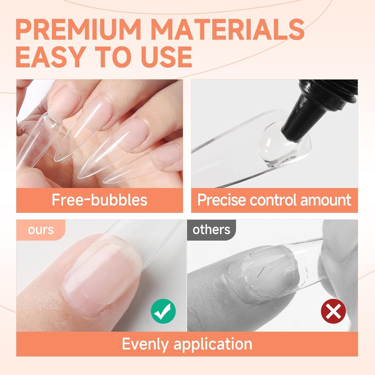 Thumbnail 4 de UNA GELLA Nagelkleber 15ml Gelkleber für Soft Gel Tips