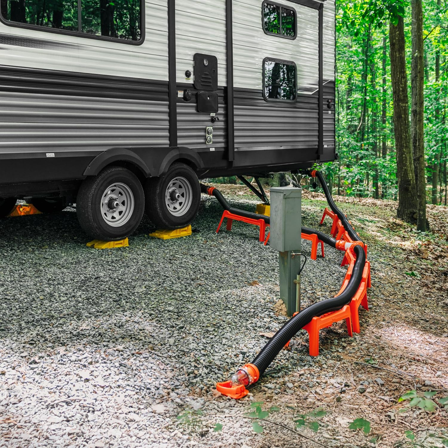Thumbnail 4 de Camco RV Sewer Hose Support Kit for 15-Foot Hoses