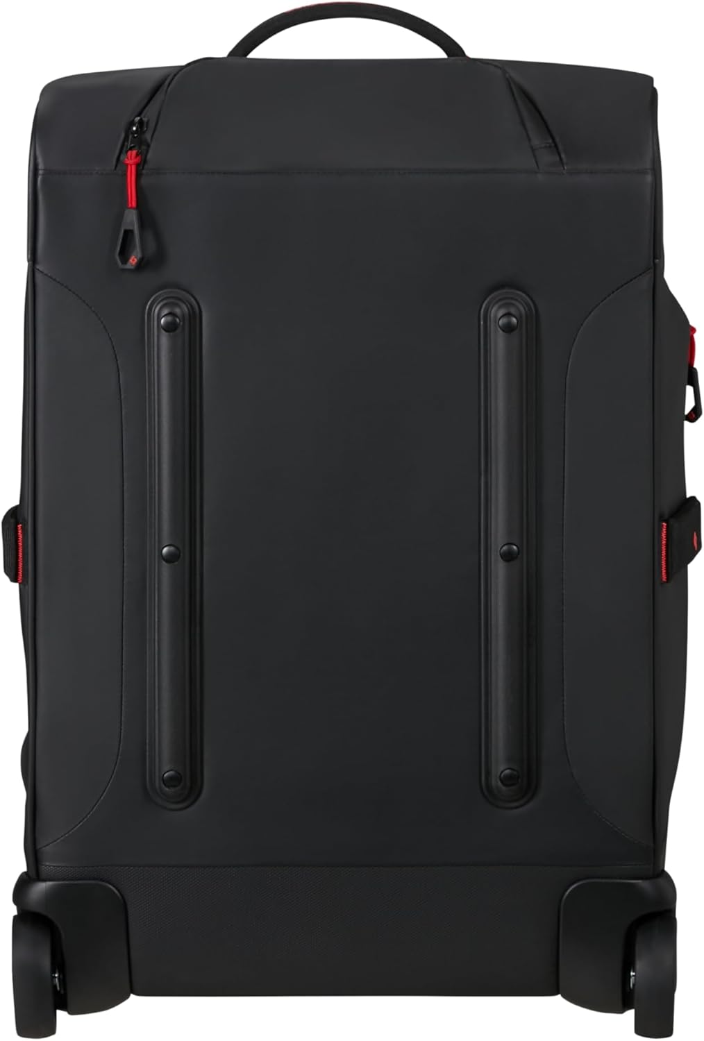 Detalle de Samsonite Paradiver Light: Reisetasche mit Rollen (55 cm) – Handgepäck, 48.5 L, wasserabweisend, 2 Rollen, Schwarz