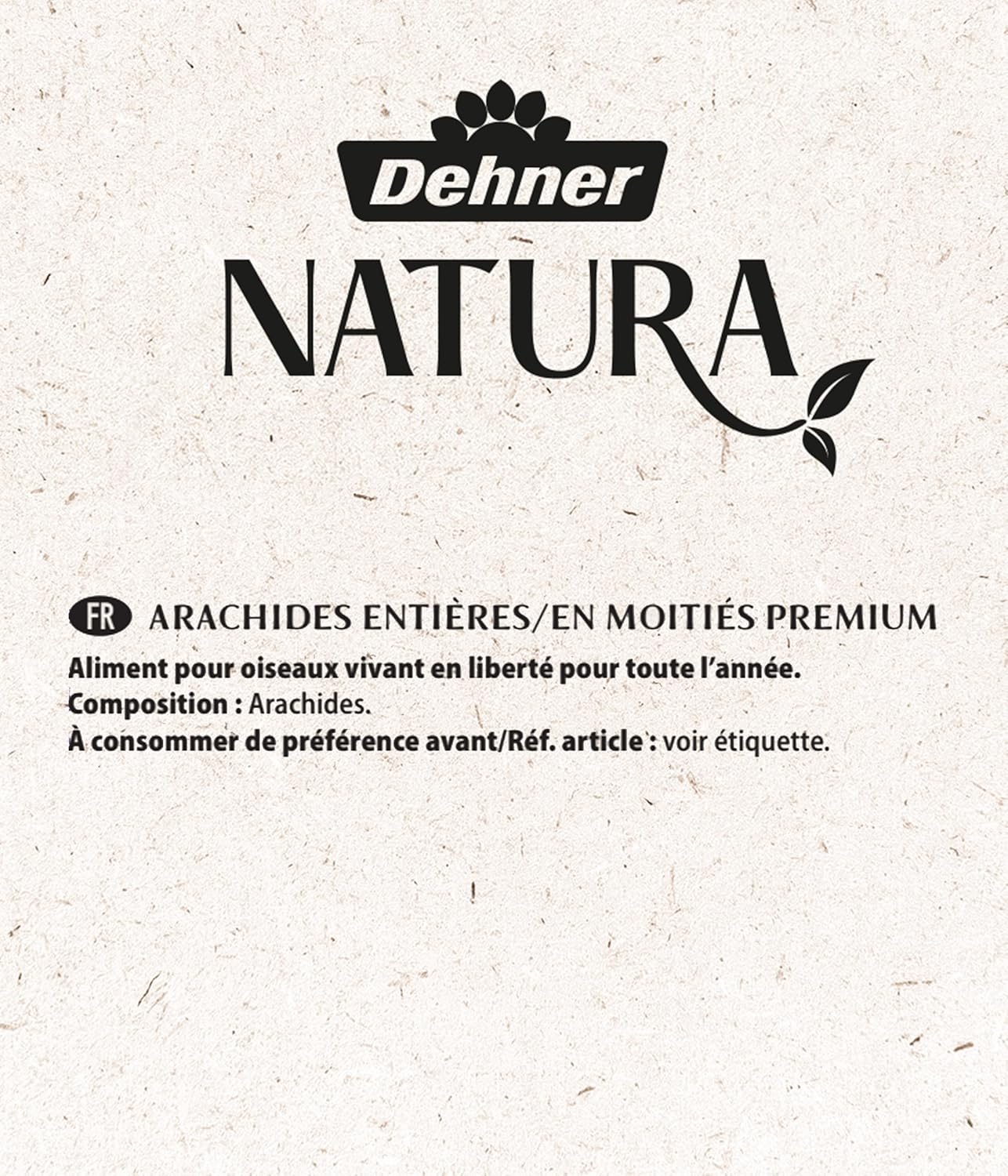 Thumbnail 2 de Dehner Natura Premium Nourriture pour Oiseaux Sauvages – Arachides entières et semi-entières, 10 kg