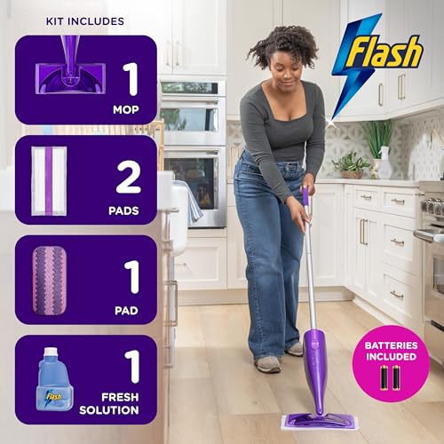 Thumbnail 2 de Flash Power Spray Mop Cleaner Starter Kit: All-in-One Cleaning for Every Floor