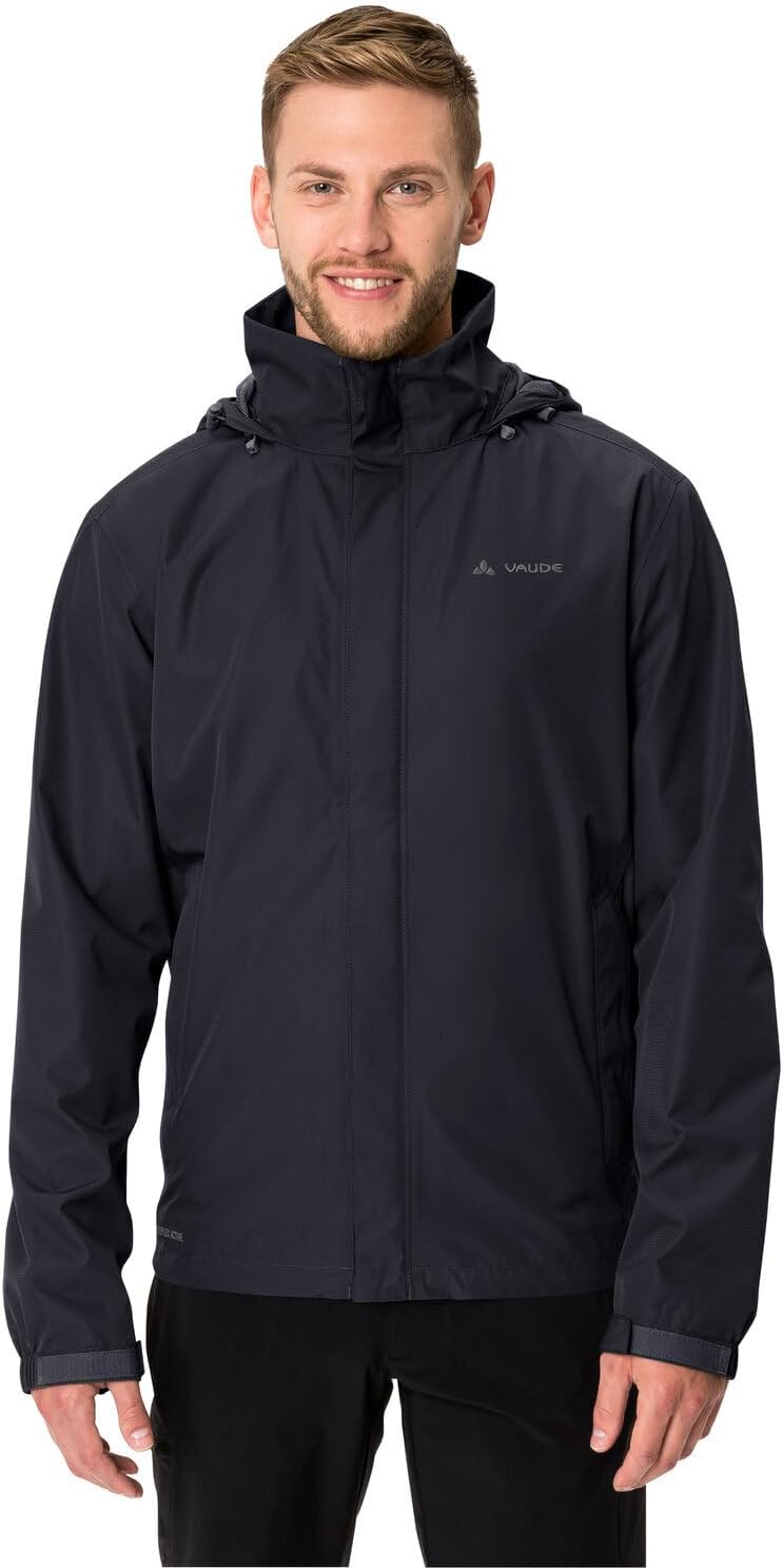 Thumbnail 1 de VAUDE Escape Light Regenjacke Herren – leichte 2-Lagen-Wasserdichtjacke mit verstaubarer Kapuze