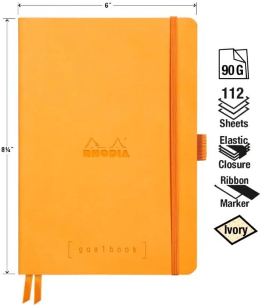 Thumbnail 2 de Rhodia 117755C Goalbook Orange A5