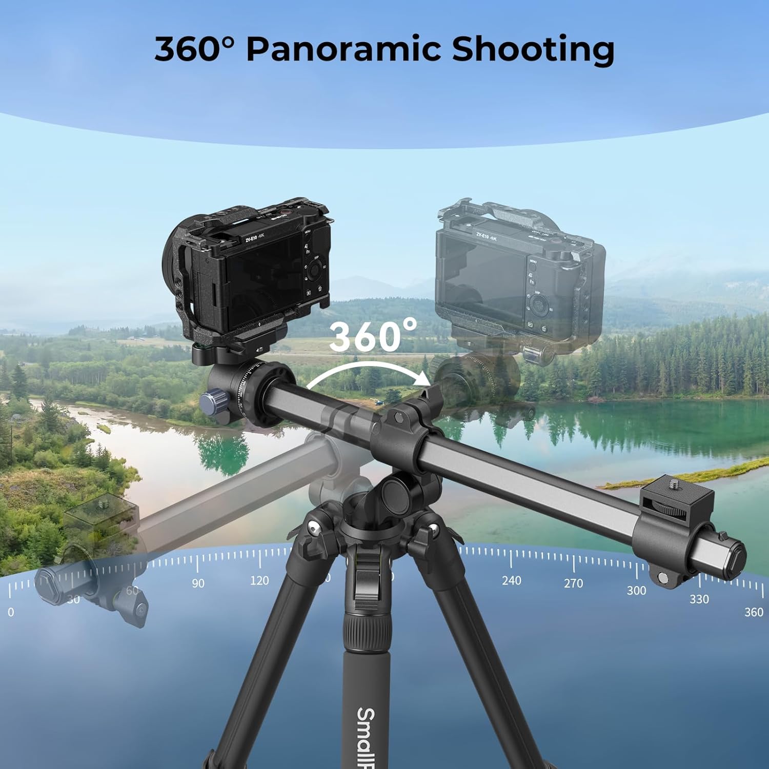 Thumbnail 6 de SMALLRIG CT25 164cm overhead tripod