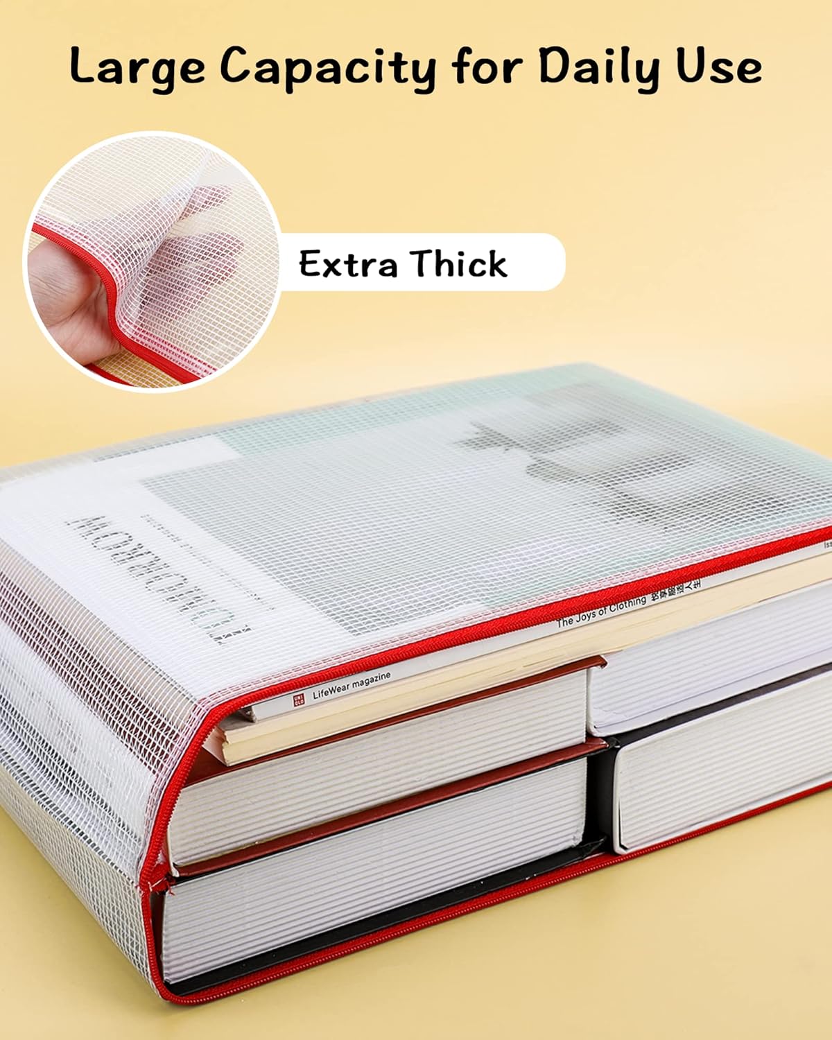 Thumbnail 2 de Umriox A3 Document Folder 5PCS waterproof zipper pouch 📁