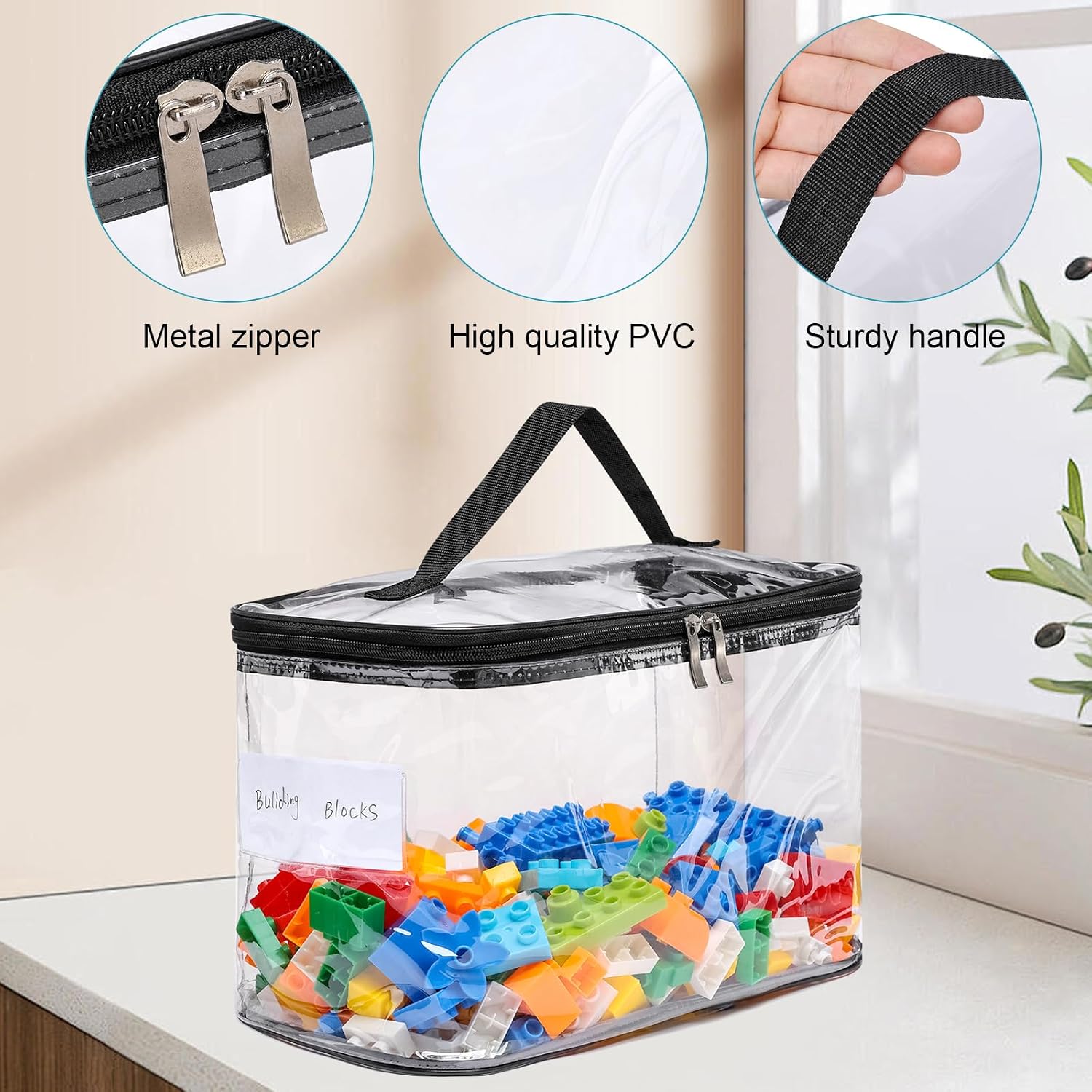 Thumbnail 6 de Clear Storage Bags, 6-Pack