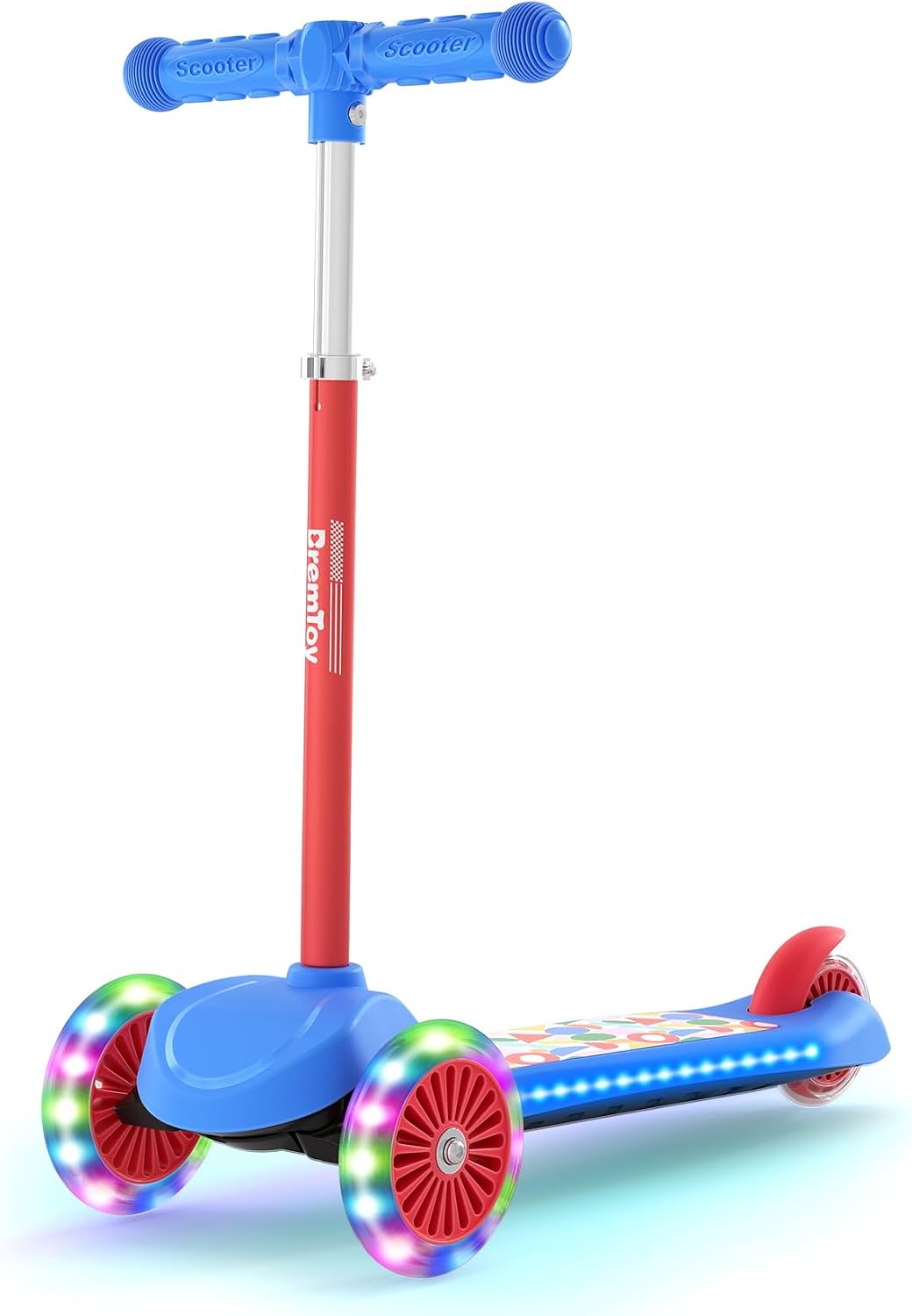 Detalle de BremToy Kinderroller 3 Jahre mit Licht