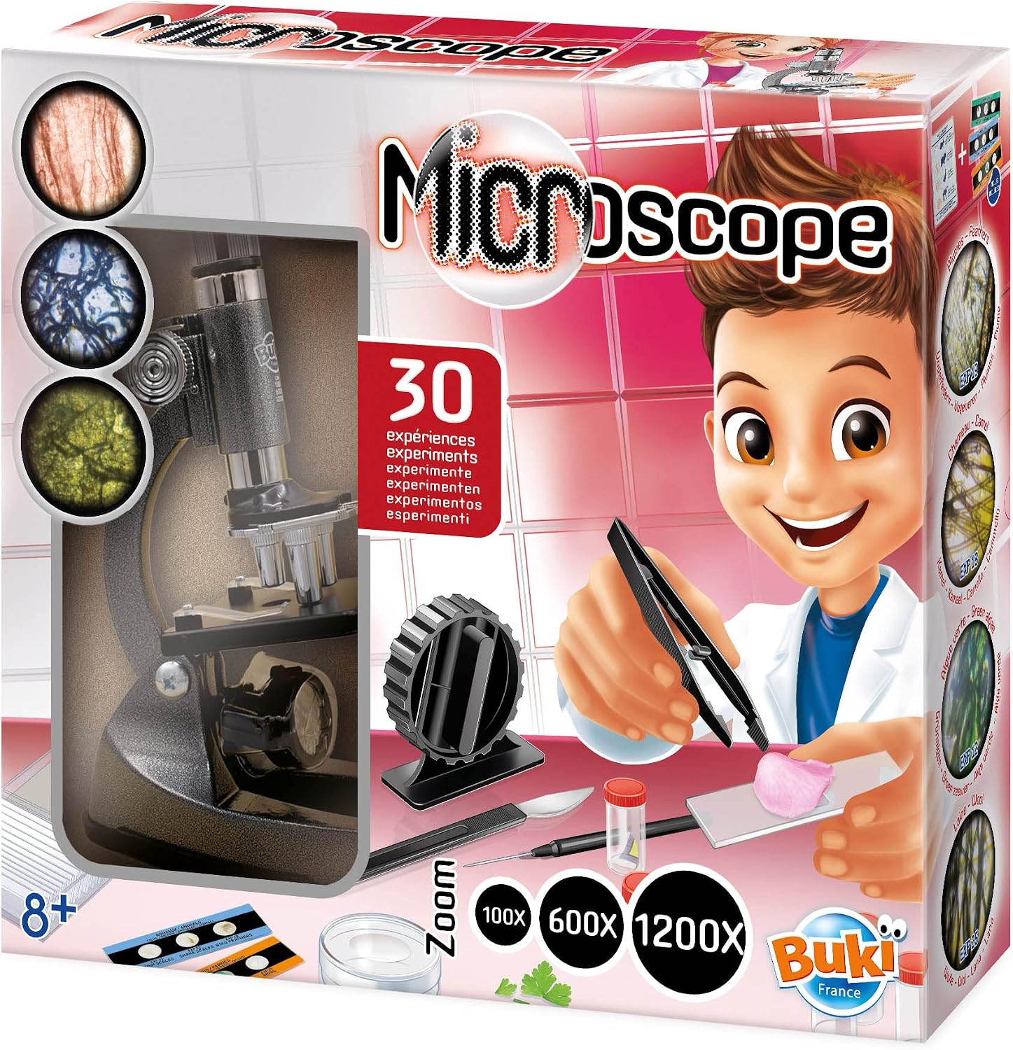 Detalle de Buki MS907B – Microscope 30 expériences