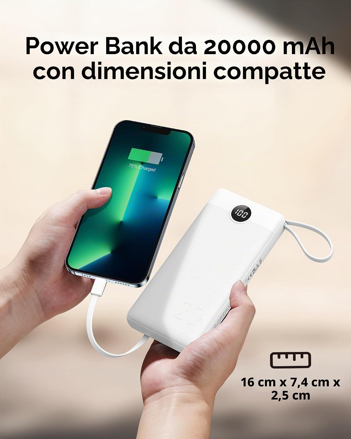 Thumbnail 6 de VEEKTOMX Power Bank 20000 mAh
