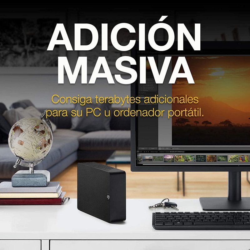 Thumbnail 1 de Seagate Expansion Desktop 16 TB 3.5" USB 3.0 Negro 💾