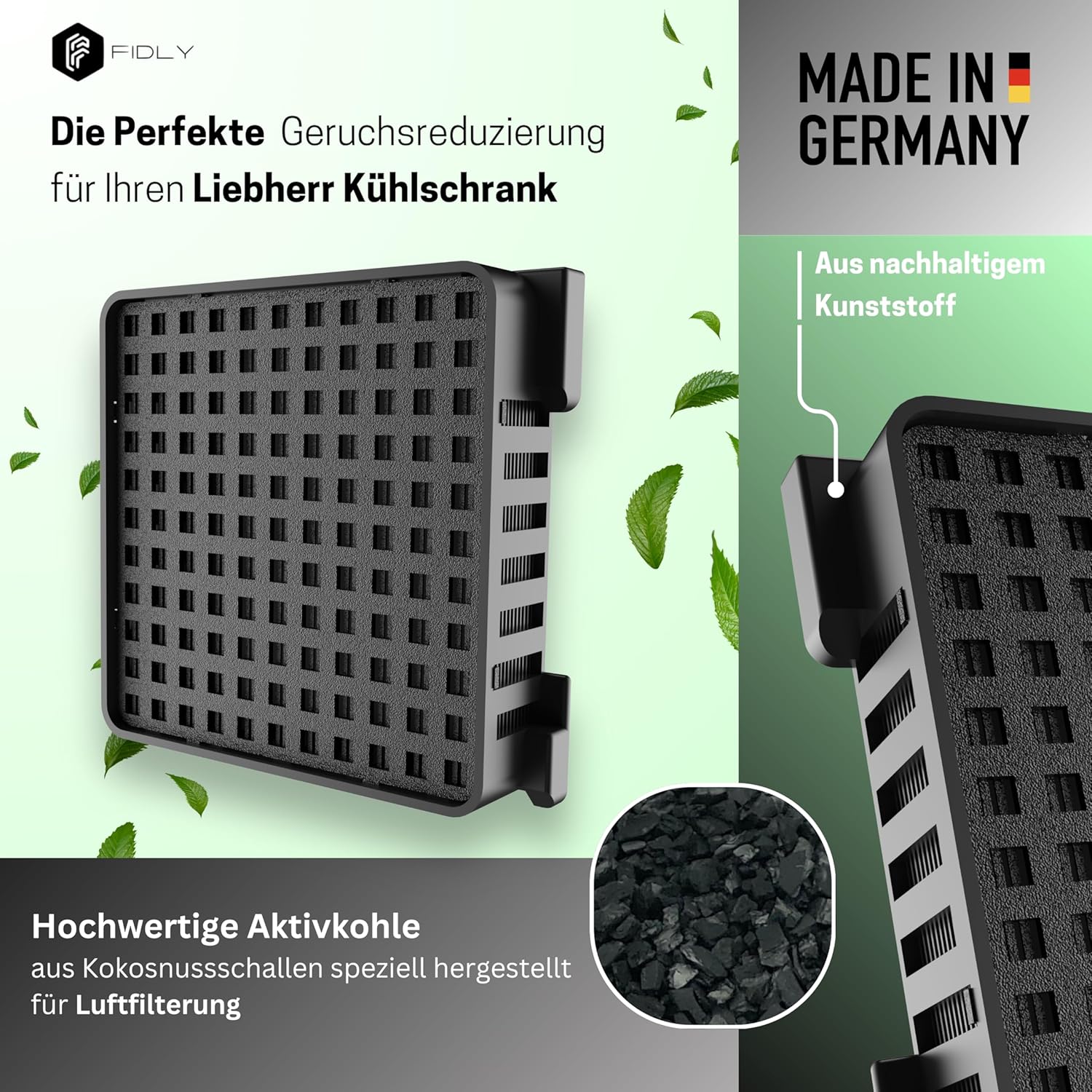 Detalle 2 de Aktivkohlefilter für Liebherr 600 m²/g