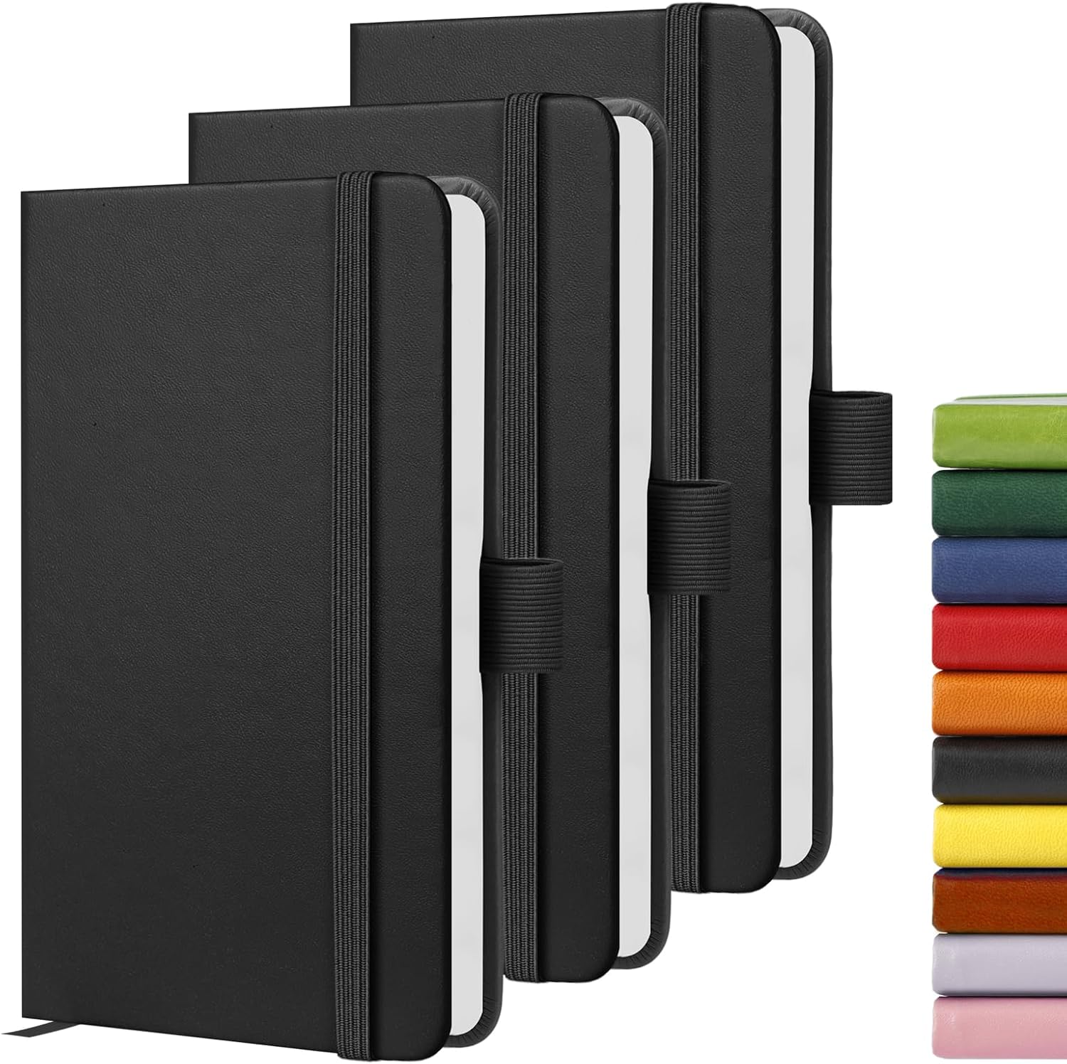 3 Pack A6 Notebook 160 Pages
