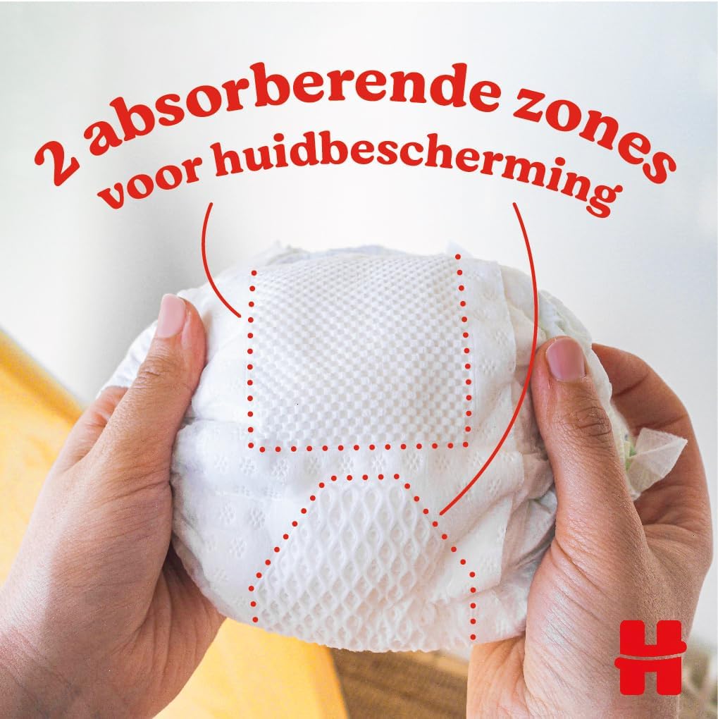 Detalle de Huggies Extra Care Pannolini Taglia 4 (8-16 Kg) – 66 pezzi, Ultra assorbenti e indicatore di cambio