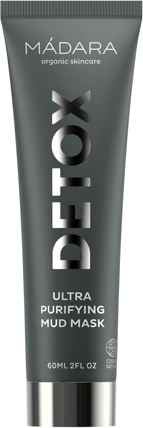 Detalle 2 de Detox Ultra Purifying Mud Mask 60 ml — purifiant et équilibrant par MÁDARA