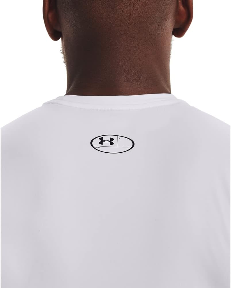Thumbnail 5 de Under Armour Baselayer HG Comp Tanktop Weiß Herren – Kompressions-Top für intensives Training