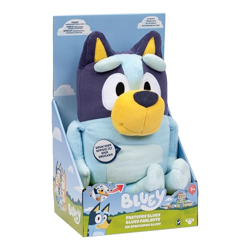Thumbnail 1 de Bluey Peluche Heure du Dodo 33 cm avec Couverture et 7 répliques – BlueY