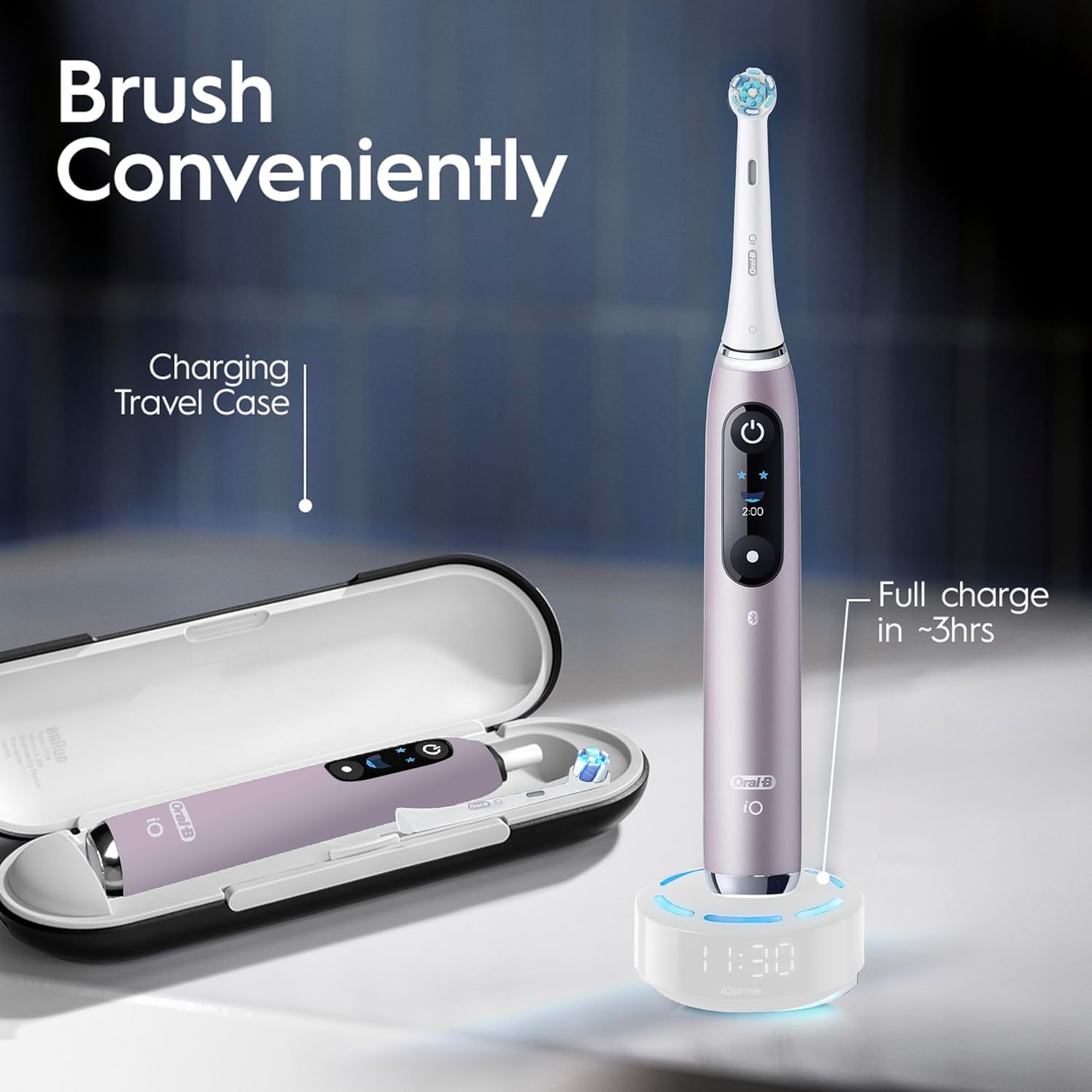Thumbnail 4 de Oral-B iO Series 9 Rechargeable Electric Toothbrush 2️⃣ 🪥