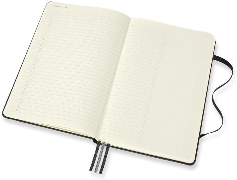Thumbnail 5 de Moleskine Pro Project Planner: Agenda Professionale e Taccuino per Obiettivi, Large 13 x 21 cm, Nero