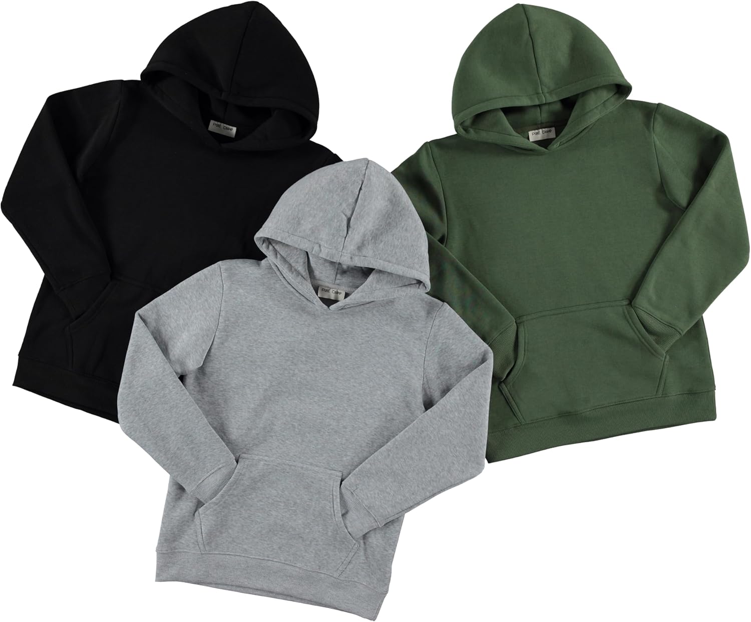 Thumbnail 2 de PURE CHAMP Boys Hoodies 3 Pack: 60/40 Fleece Pullover & Zip-Up Sweatshirts (Sizes 4-20)
