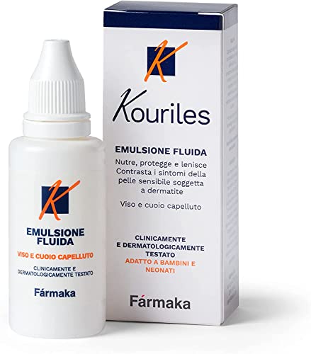 Detalle de Kouriles Emulsione Fluida Idratante e Protettiva per Viso e Cuoio Capelluto 30 ml