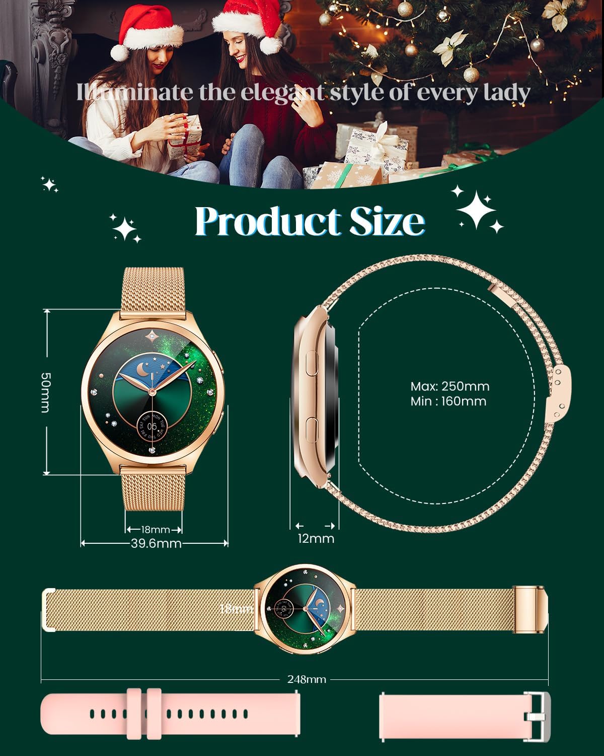 Thumbnail 6 de Smart Watch Women Smartwatch Sport 1.27