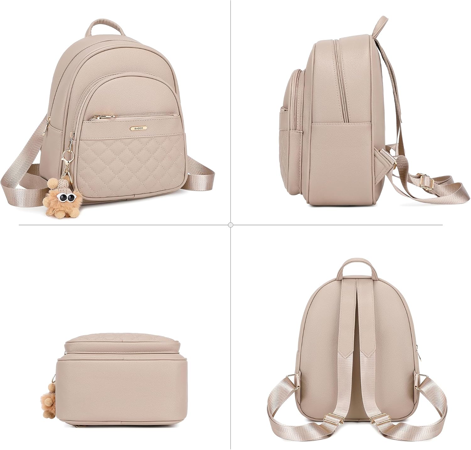 Thumbnail 1 de BAGOK Mini Rucksack Damen Klein 28x15x31 cm