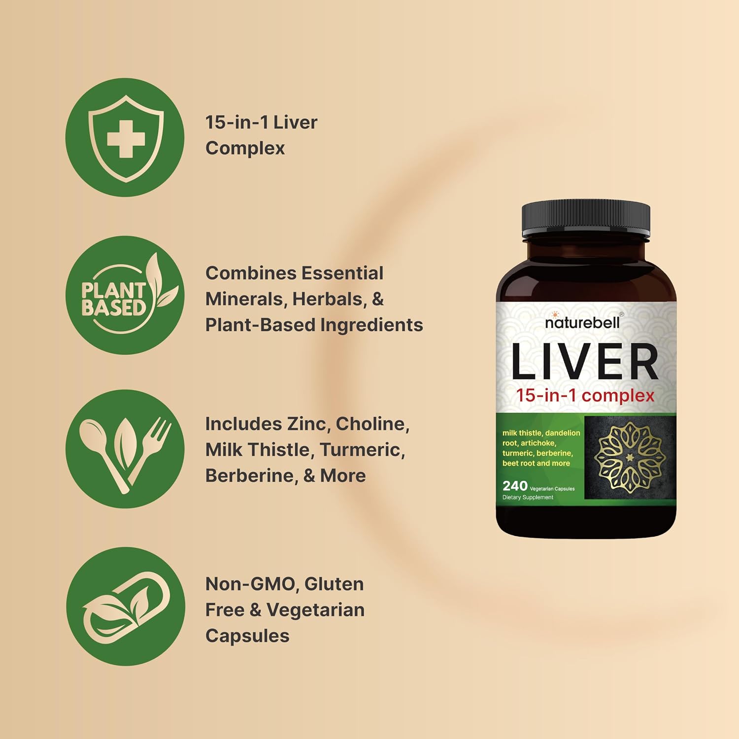 Detalle 2 de Liver Supplement 15-in-1 Complex
