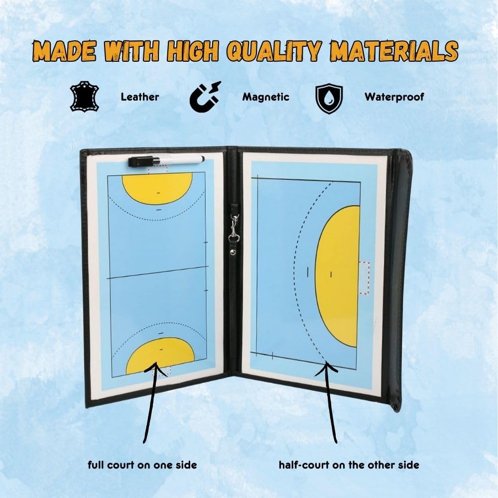 Detalle 1 de CREADY tactisch handbalbord 53 x 31 cm met magneten