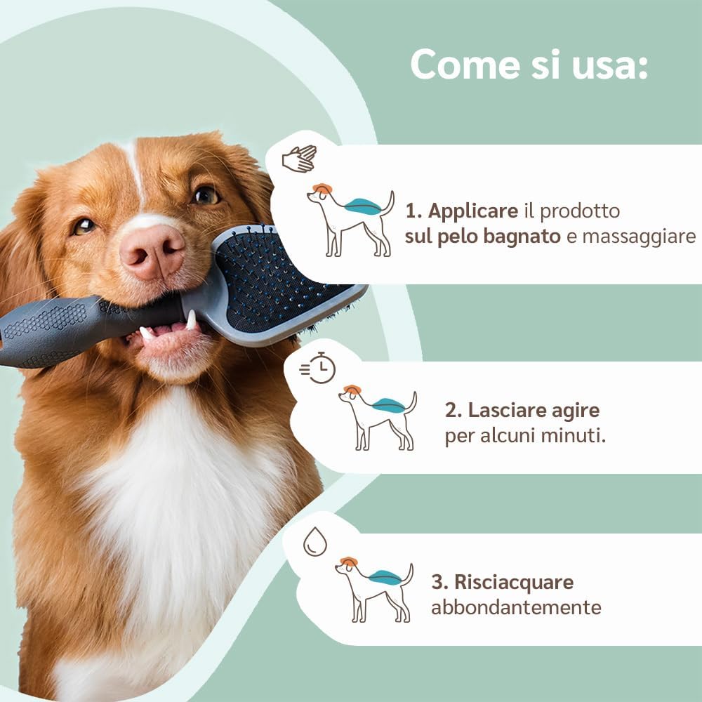 Thumbnail 4 de amusi Shampoo per Cani con Dermatite 250 ml: effetto calmante per cute sensibile