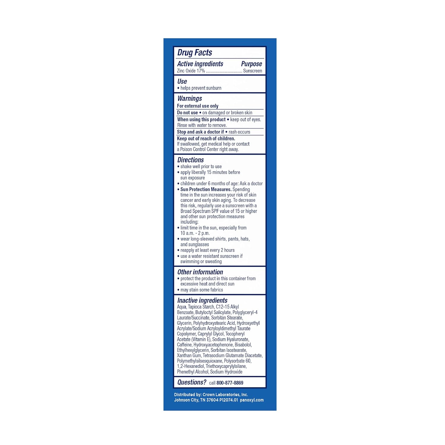 Detalle 2 de PanOxyl AM Oil Control Moisturizer SPF 30