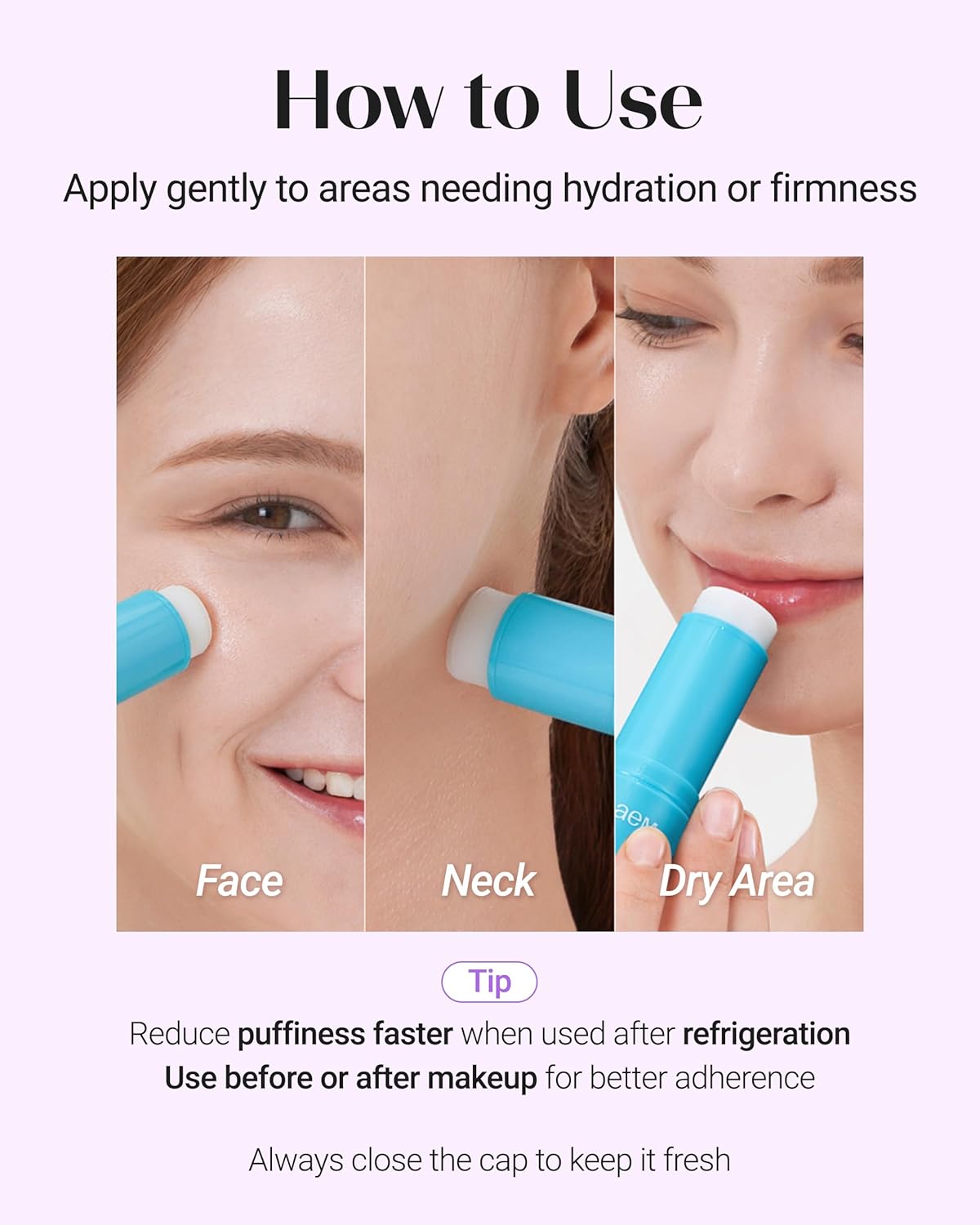 Thumbnail 6 de THE SAEM Stick Yeux Peptide Hydratant Islande — Baume Regard Élastifiant, Rafraîchissant et Hydratant 11 g