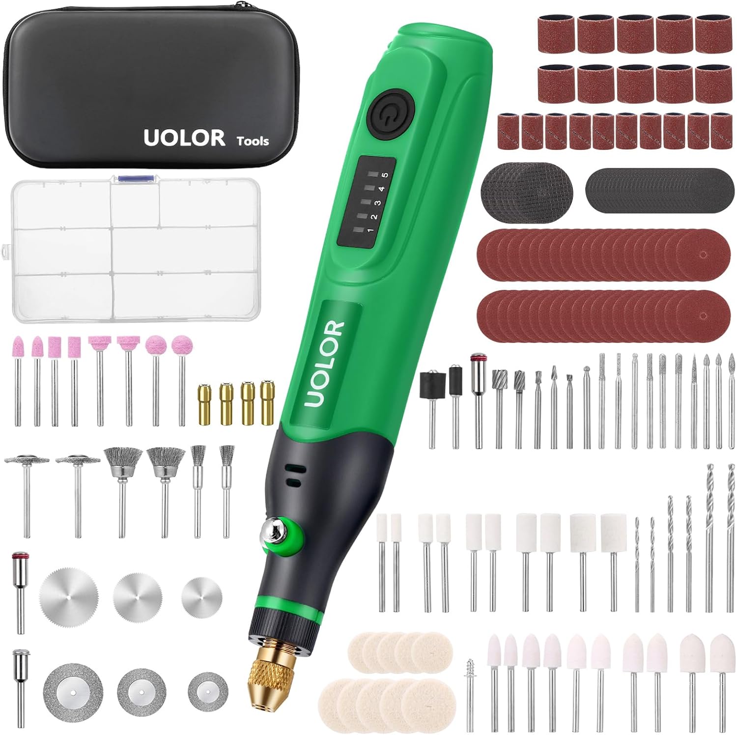 Detalle de Uolor Mini Cordless Rotary Tool 20,000 RPM