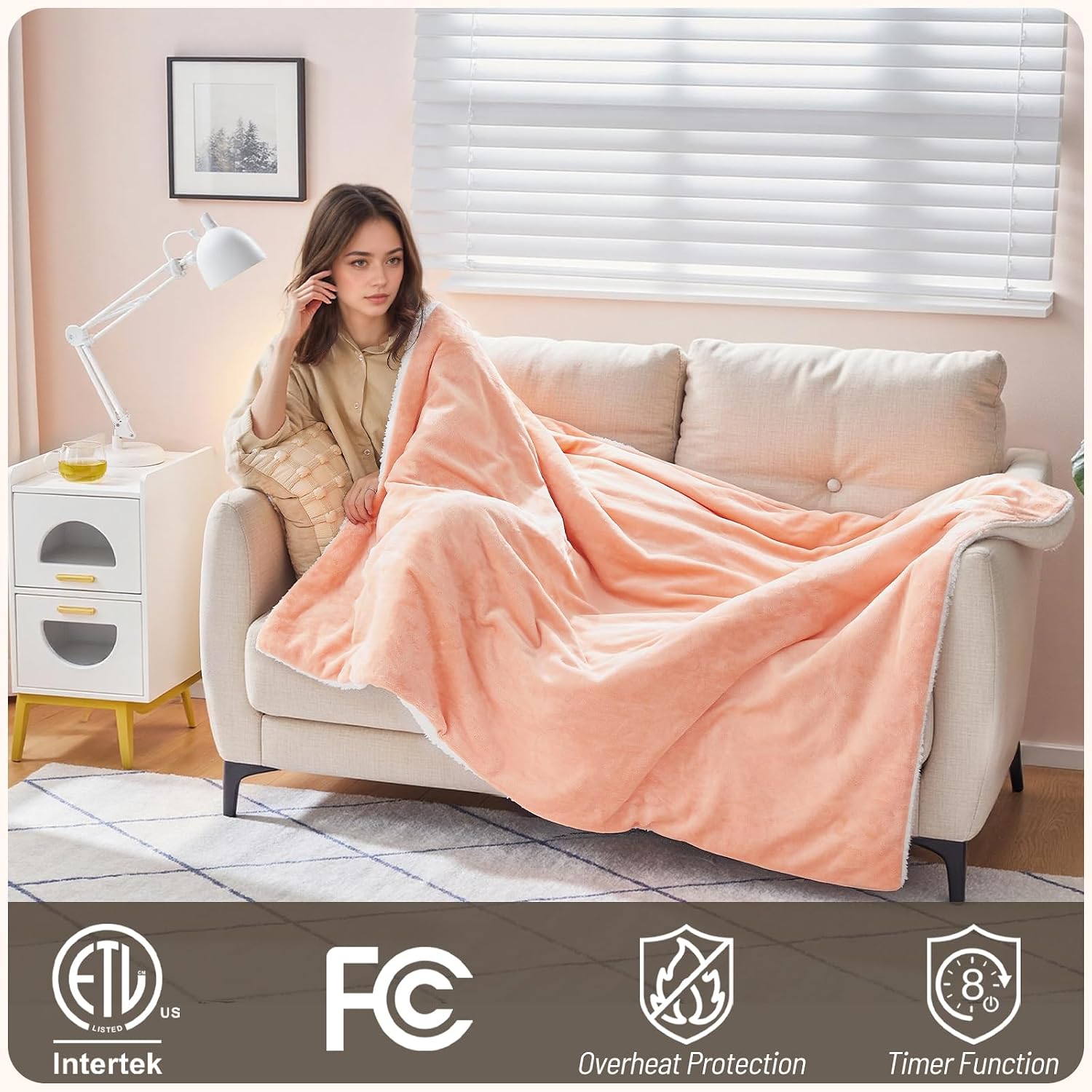 Thumbnail 5 de STHYTON Electric Heated Blanket 50"x60"