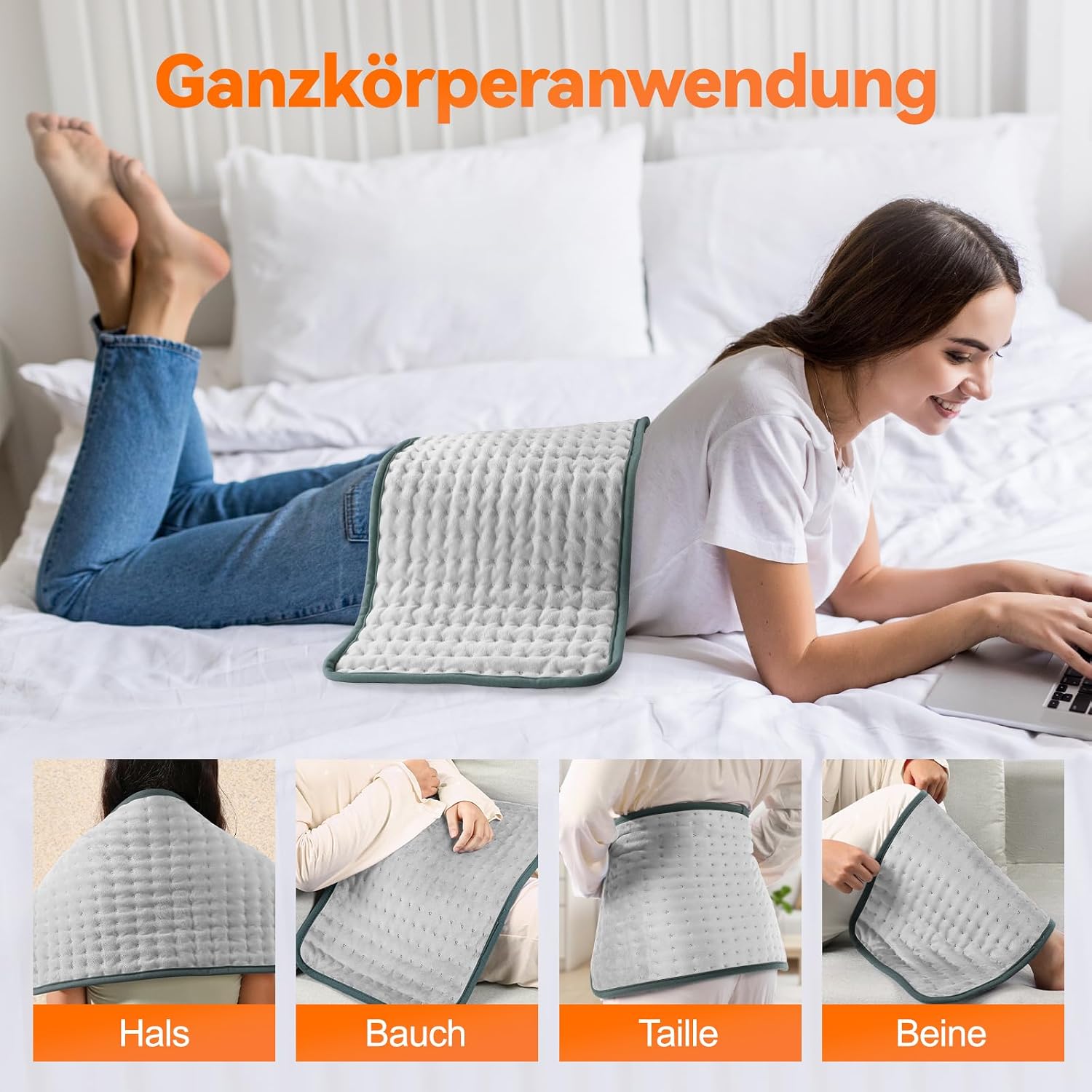 Detalle 2 de Heizkissen 30x60 cm mit 4‑Stunden‑Timer
