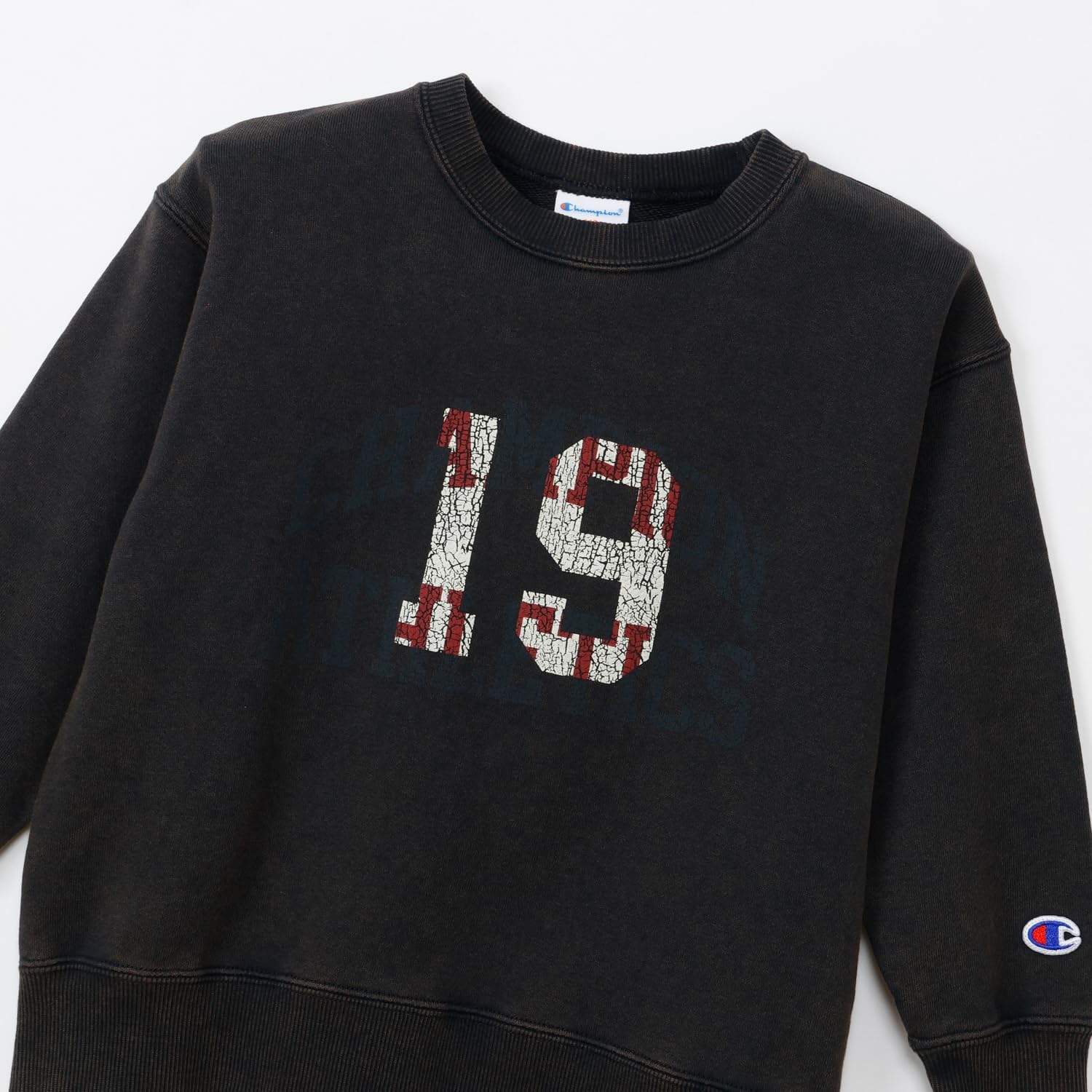 Thumbnail 6 de Champion CK-E013 キッズ クルーネックスウェットシャツ 綿100％・裏毛・ラバープリント